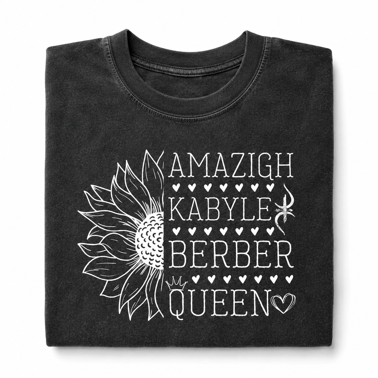 Amazigh Yaz Tifinagh Kabyle Berber Symbol Graphic T-Shirt