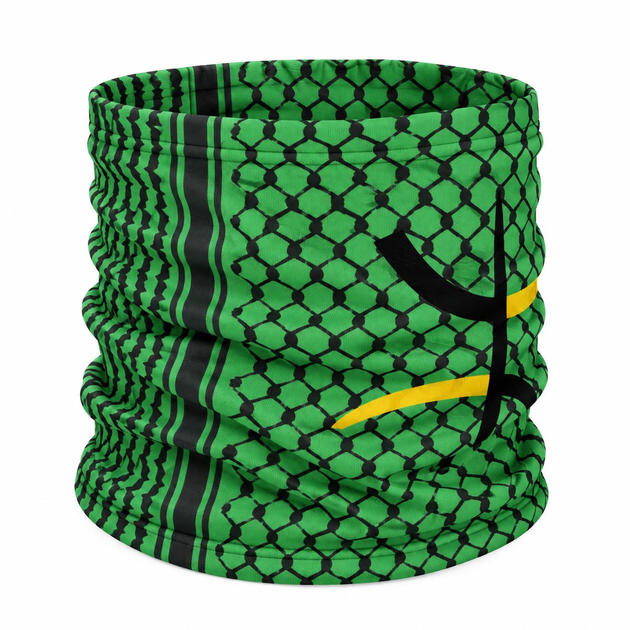 Imazighen Amazigh Berber Neck Gaiter Scarf with Kabyle Style