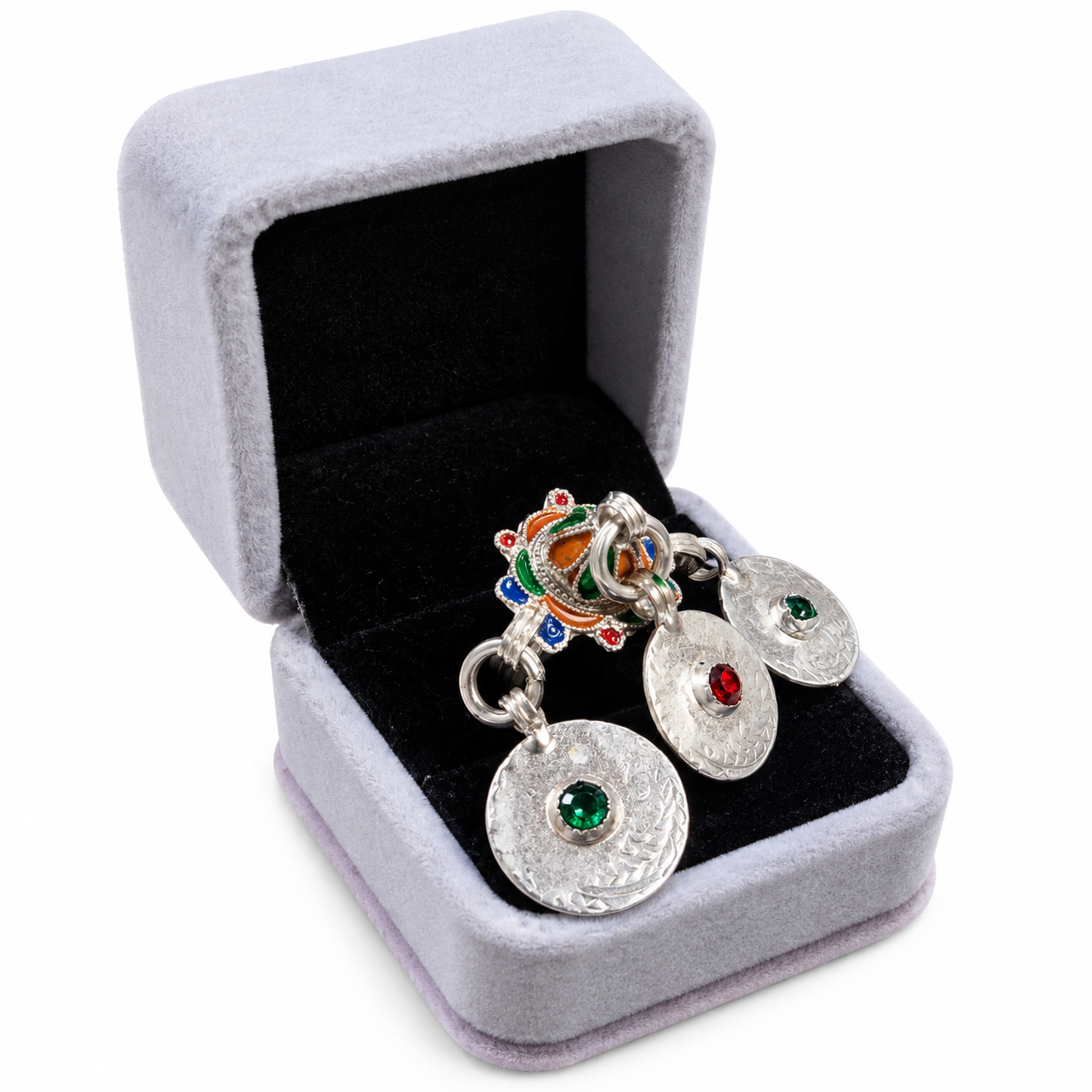 Timeless Amazigh Berber Engraved Stainless Steel Heritage Ring