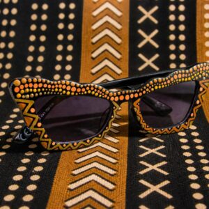 Amazigh Tittawin N Tiniri Hand Painted Desert Sunglasses Frames