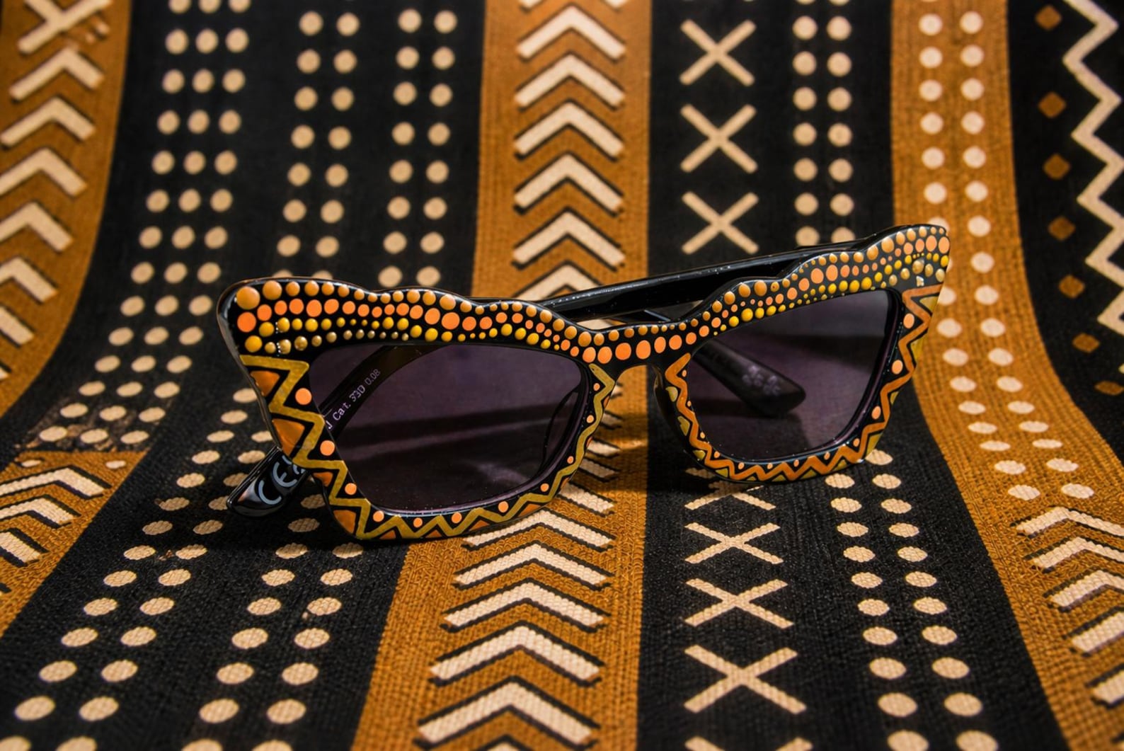 Amazigh Tittawin N Tiniri Hand Painted Desert Sunglasses Frames
