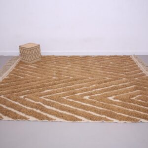 Amazigh Berber Custom Wool Rug for Living Room Designs