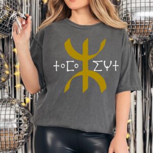 Amazigh Berber Kabyle Tifinagh Yaz Symbol T-Shirt Design