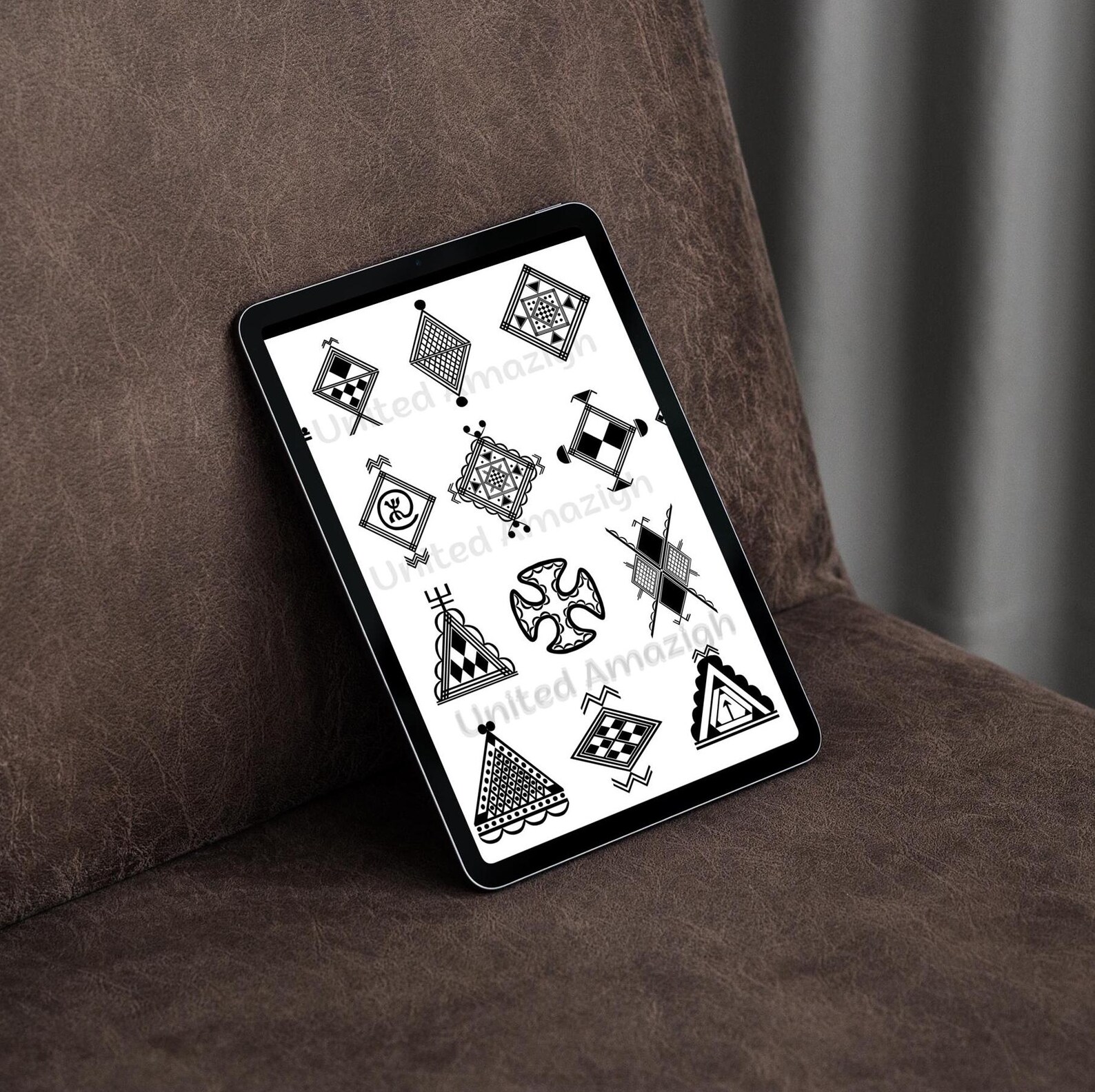 Amazigh Berber Kabyle Tattoo Symbols Digital Printable Download