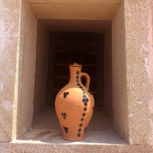 Amazigh Berber Jarre argile Poterie Artisanat Traditional Vase