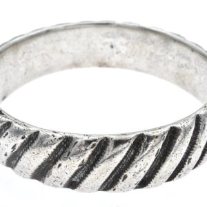 Antique Amazigh Berber Silver Bracelet from Atlas Region