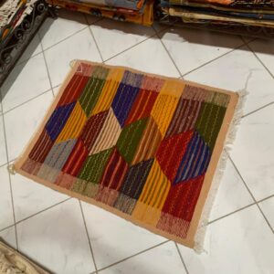 Amazigh Berber Akhnif Wool Accent Rug Home Decor