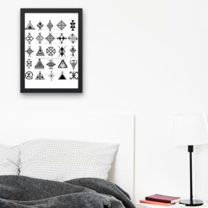 Amazigh Berber Kabyle Tattoo Symbols Digital Printable Download
