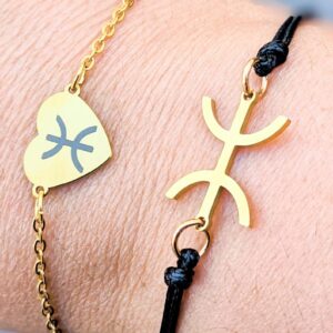Amazigh Berber Yaz Heart Bracelet Kabyle Stainless Steel Jewelry