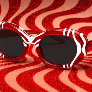 Amazigh ASLEM Fish Hand Painted Sunglasses Recycled Frames Wear