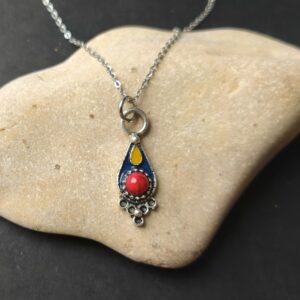 Amazigh Kabyle Berber Stainless Steel Pendant Modern Necklace