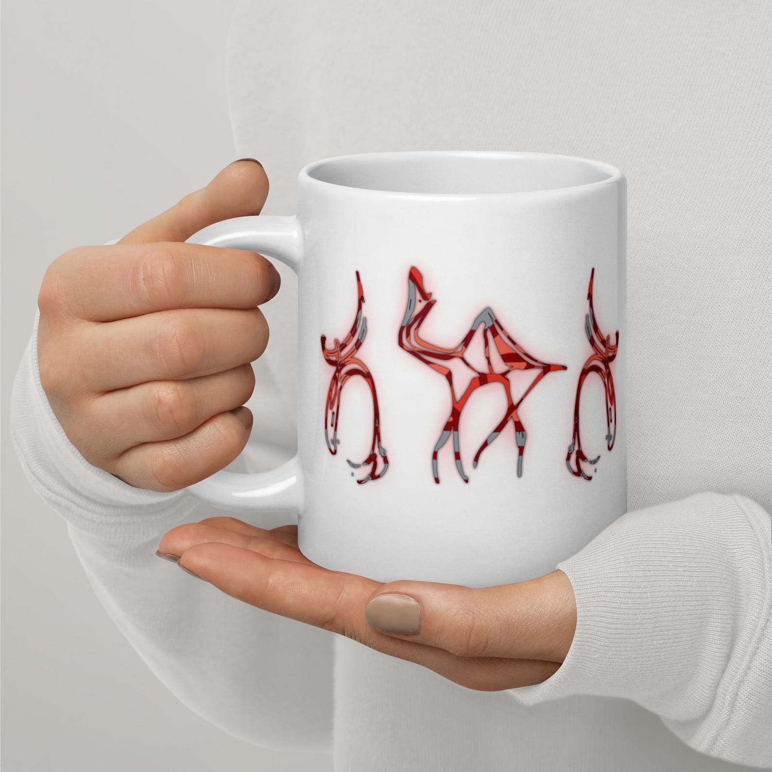Amazigh Berber Tifinagh Motifs Kabyle Culture Symbol Mug