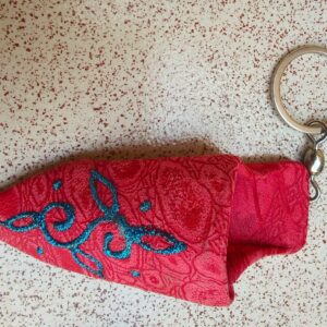 Amazigh Camel Leather Babouche Shoes Keychains Set Slipper Souvenir