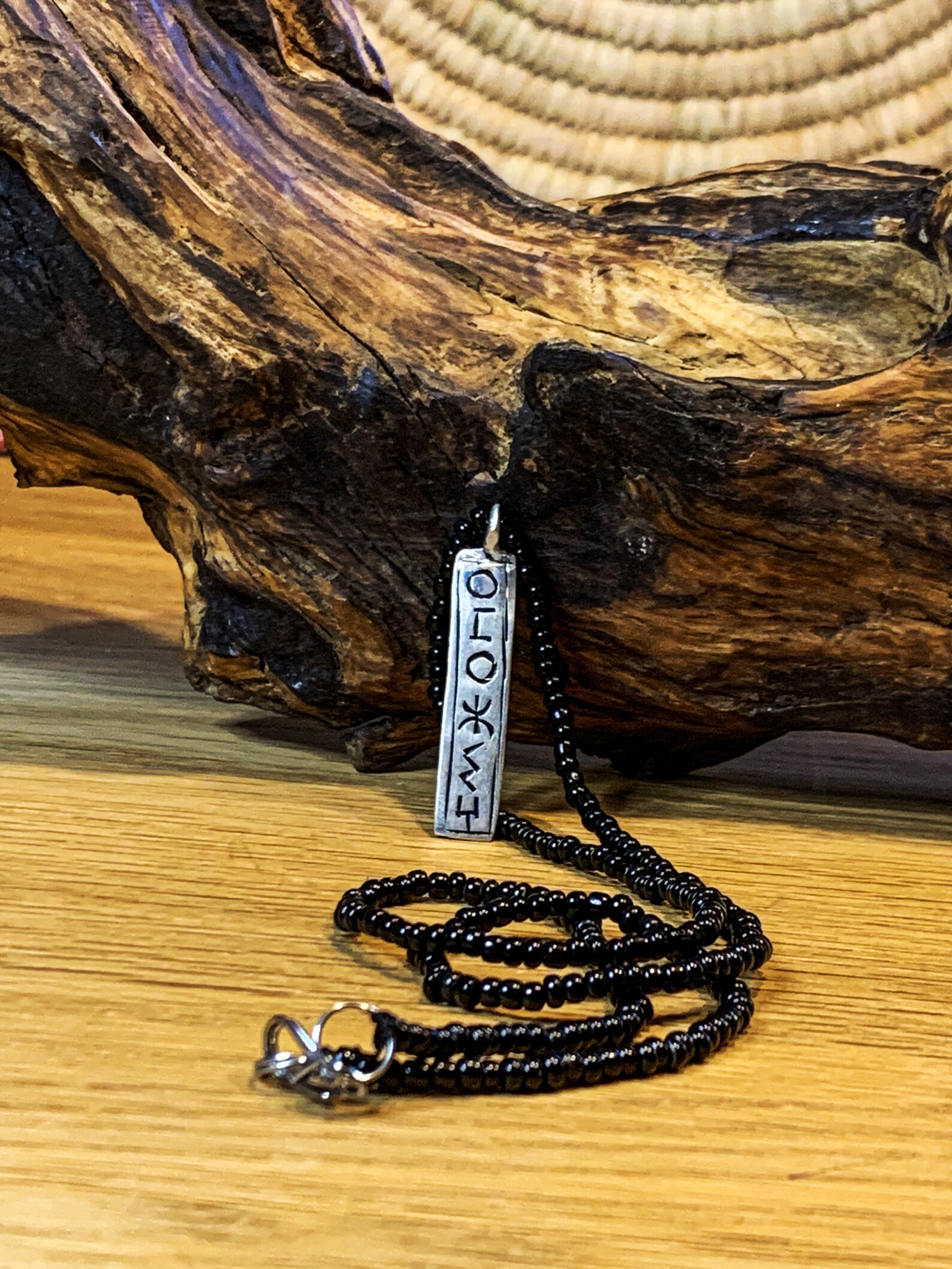Amazigh Tamazight Handmade Necklace with Cultural Symbol Design