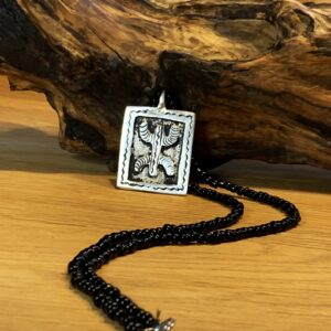 Amazigh Yaz Symbol Necklace Tuareg Inspired Gift Design