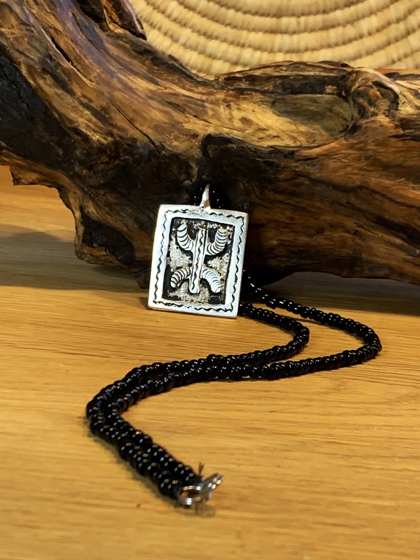 Amazigh Yaz Symbol Necklace Tuareg Inspired Gift Design