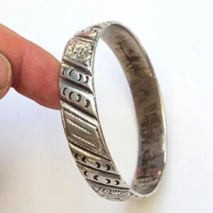 Ancien Amazigh Berber tifinagh Essaouira Maroc Silver Bracelet