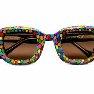 Amazigh ZELLIJ N' YILEL Mosaic Polarized Sunglasses Hand Painted Wear
