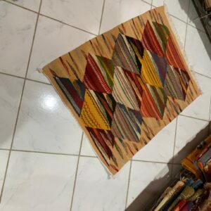 Amazigh Akhnif Berber Wool Accent Rug for Home Decor
