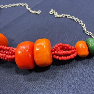 Amazigh Berber Louban Necklace with Vintage Artisan Jewelry Style