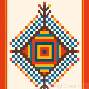 Amazigh Yaz Symbol Freedom Poster Printable Wall Art Download