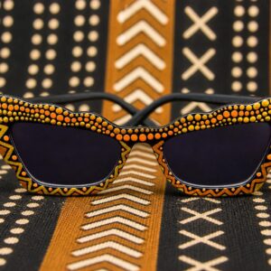 Amazigh Tittawin N Tiniri Hand Painted Desert Sunglasses Frames
