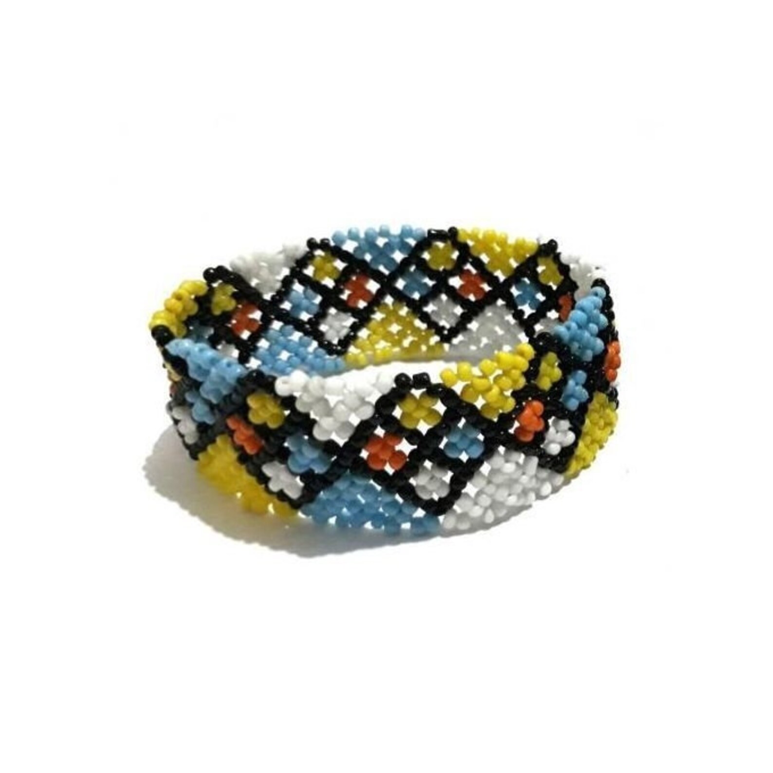 Amazigh Berber Mdejja Agate Bracelet with Anklet Chain Inspired Design
