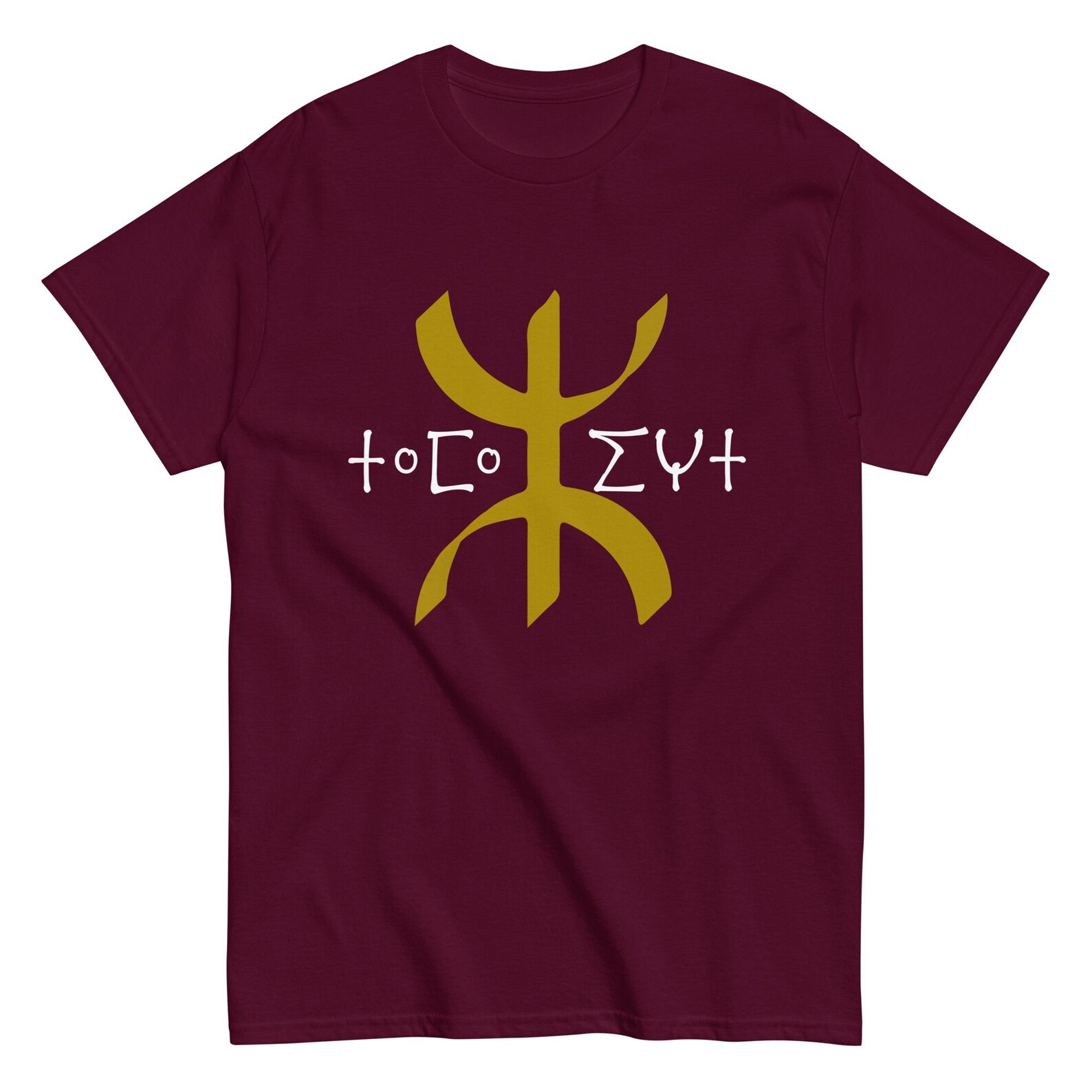 Amazigh Berber Kabyle Tifinagh Yaz Symbol T-Shirt Design