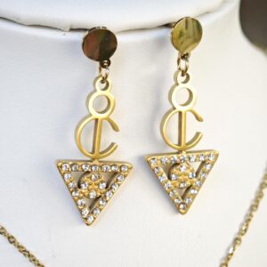 Amazigh Berber Tizerzit Fibula Inspired Stainless Steel Necklace