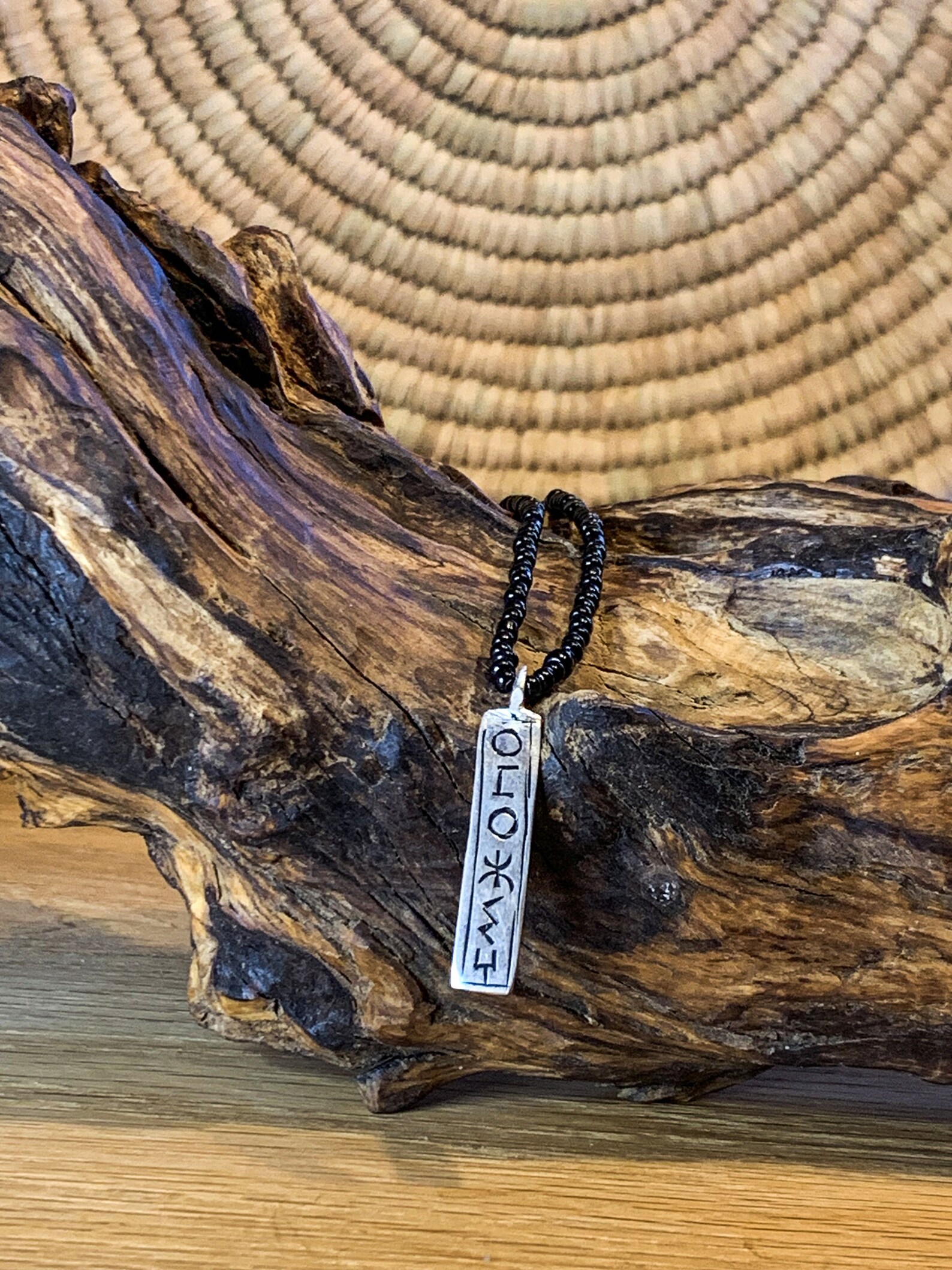 Amazigh Tamazight Handmade Necklace with Cultural Symbol Design