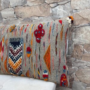 Tazenakht Berber Amazigh Cover One of a Kind Pillow