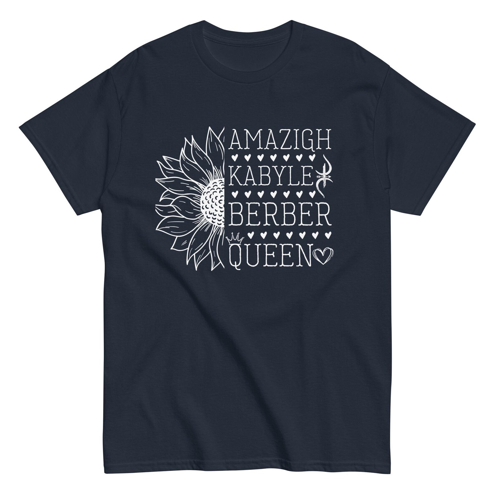 Amazigh Yaz Tifinagh Kabyle Berber Symbol Graphic T-Shirt