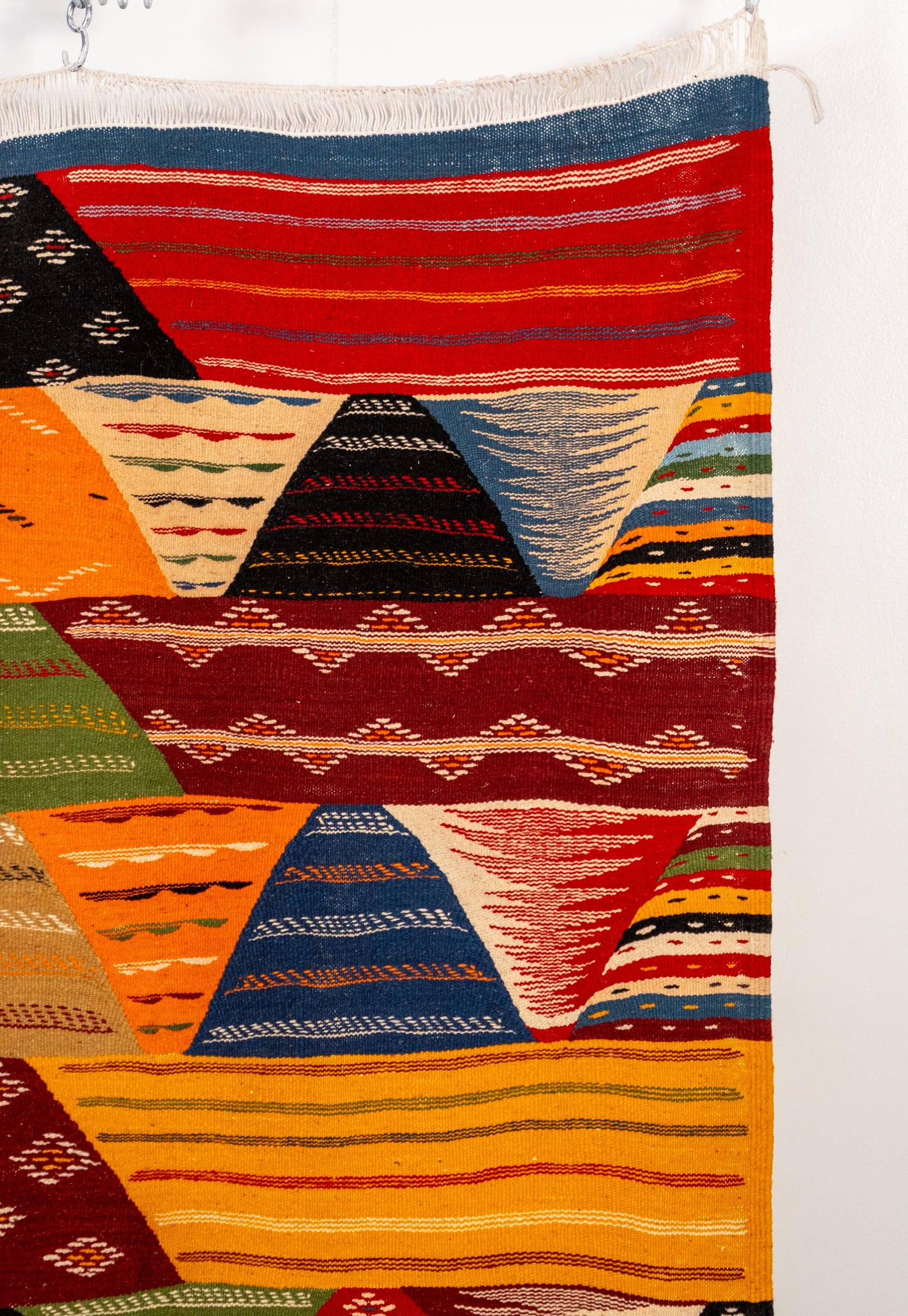 Amazigh Taznakht Colorful Geometric Tribal Berber Area Rug