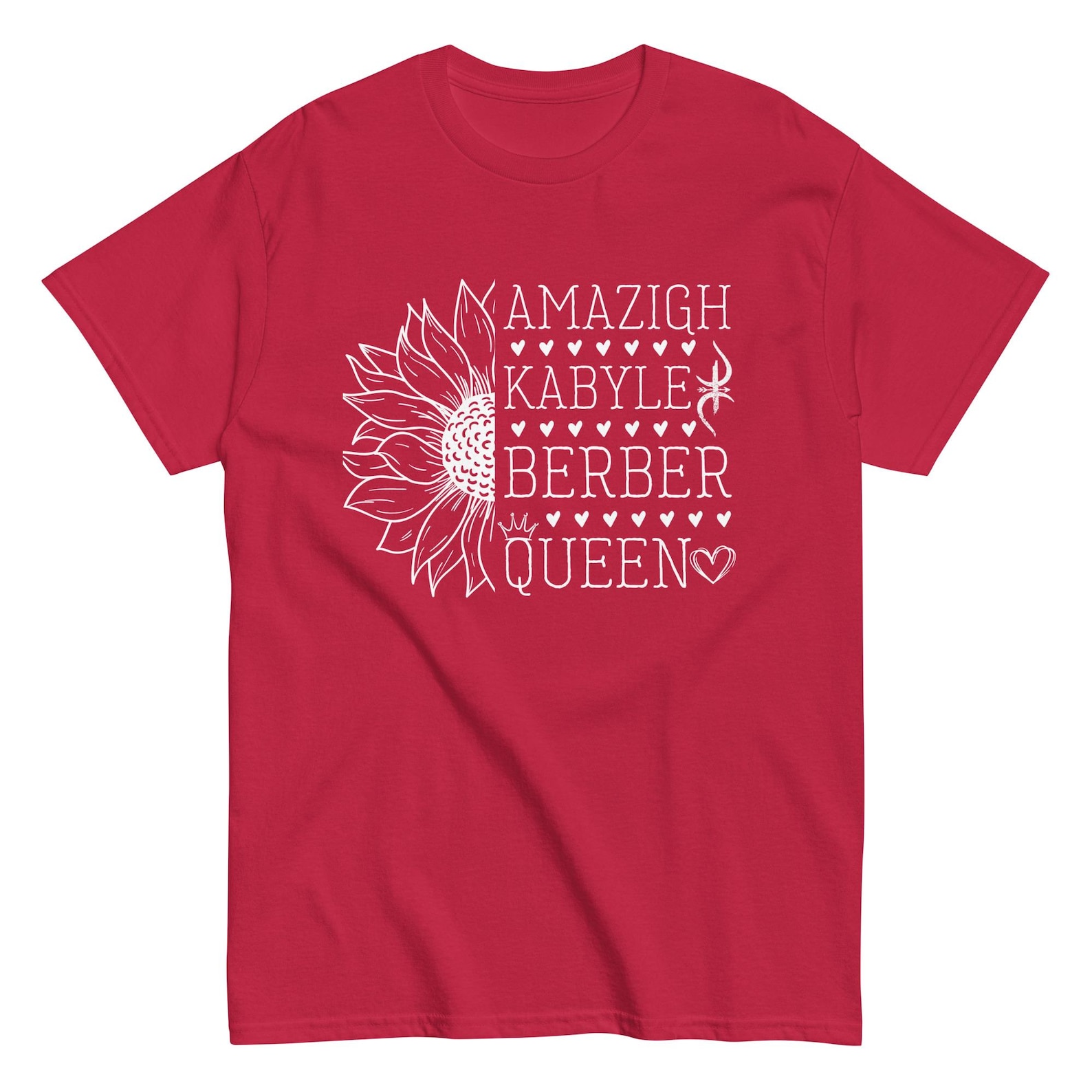 Amazigh Yaz Tifinagh Kabyle Berber Symbol Graphic T-Shirt