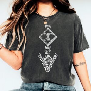 Amazigh Berber Kabyle Tifinagh Symbols T-Shirt Your support Design