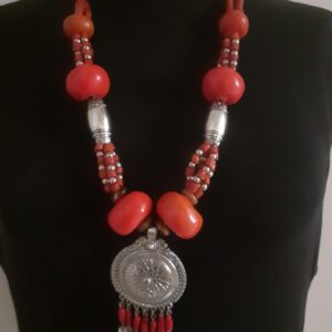 Amazigh Berber Louban Necklace Handmade Traditional Statement Jewelry