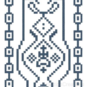 Amazigh Yaz Symbol Folk Art Poster Printable Wall Art Download
