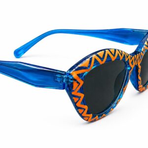 Amazigh Tuareg AMAN N TENERE Hand Painted Sunglasses Wear