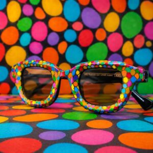 Amazigh ZELLIJ N' YILEL Mosaic Polarized Sunglasses Hand Painted Wear