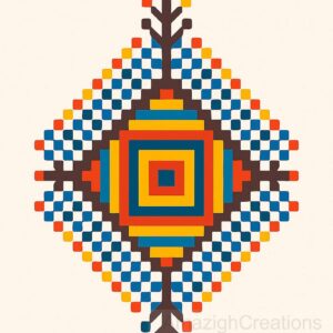 Amazigh Yaz Symbol Freedom Poster Printable Wall Art Download