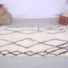 Custom Amazigh Berber Wool Rug for Living Room Decor