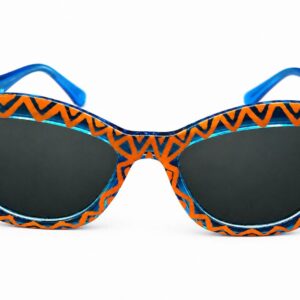 Amazigh Tuareg AMAN N TENERE Hand Painted Sunglasses Wear