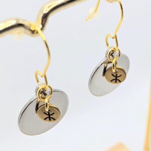 Amazigh Berber Modern Earrings with Traditional Inspired Design