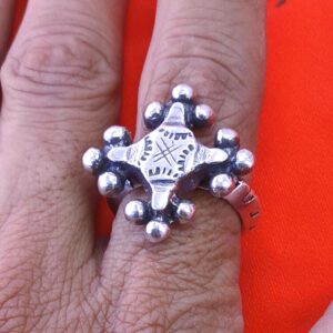 Berber Tuareg Ancien Sterling Silver Vintage Artisan Ring