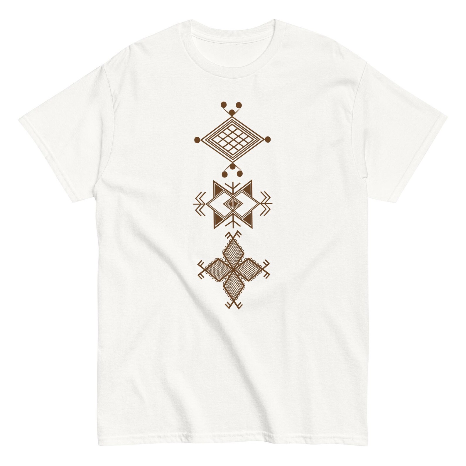 Berber Amazigh Yaz Tifinagh Symbol Heritage T-Shirt Design