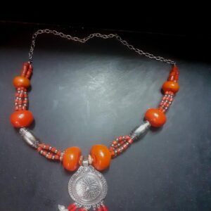 Amazigh Berber Louban Necklace Handmade Traditional Statement Jewelry
