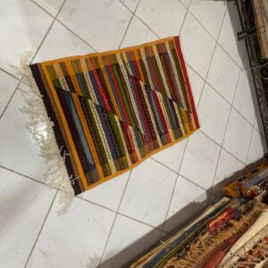 Amazigh Akhnif Berber Handmade Wool Accent Rug for Home Decor