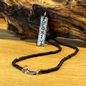 Amazigh Tamazight Handmade Necklace with Cultural Symbol Design