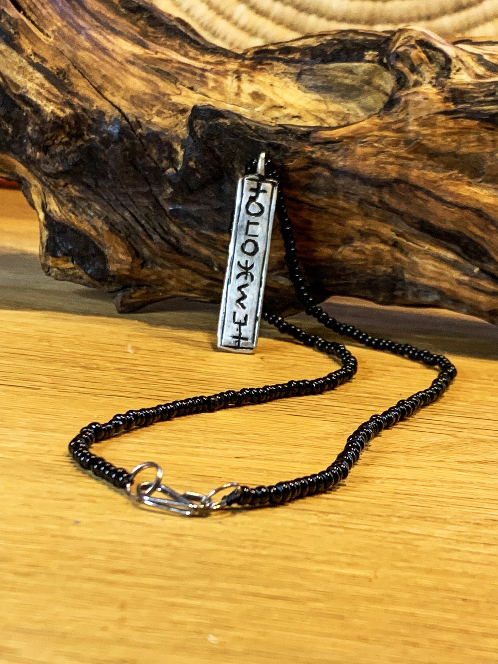 Amazigh Tamazight Handmade Necklace with Cultural Symbol Design
