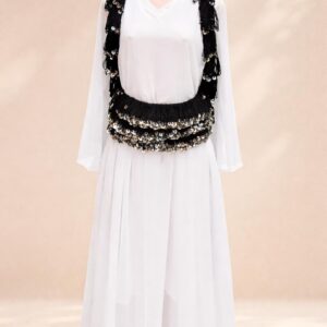 Amazigh Atlas Dance Belt with Mozoun Coin Belt Costume
